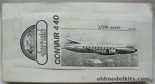 Sasquatch 1/144 Convair 440 Convairliner, SQ-25 plastic model kit